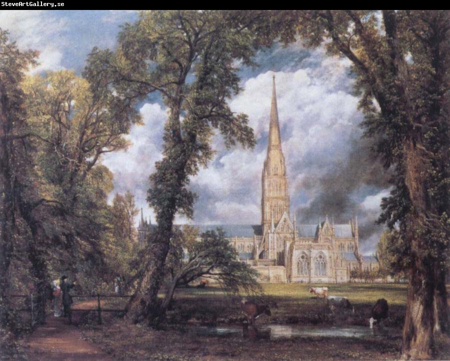 John Constable Salisbury Cathedral from the Bishop's Ground